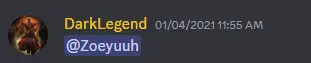 First ever message sent by an non admin