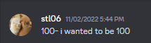 Person to count 100